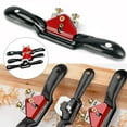 thumbnail image 2 of Wood Planer Woodworking Hand Planing Tools Adjustable High Speed Steel Blade Red A Fangkenuo, 2 of 9