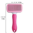 ManxiVoo Pet Specific Square Pin Brush Efficient Grooming Tool For Cat