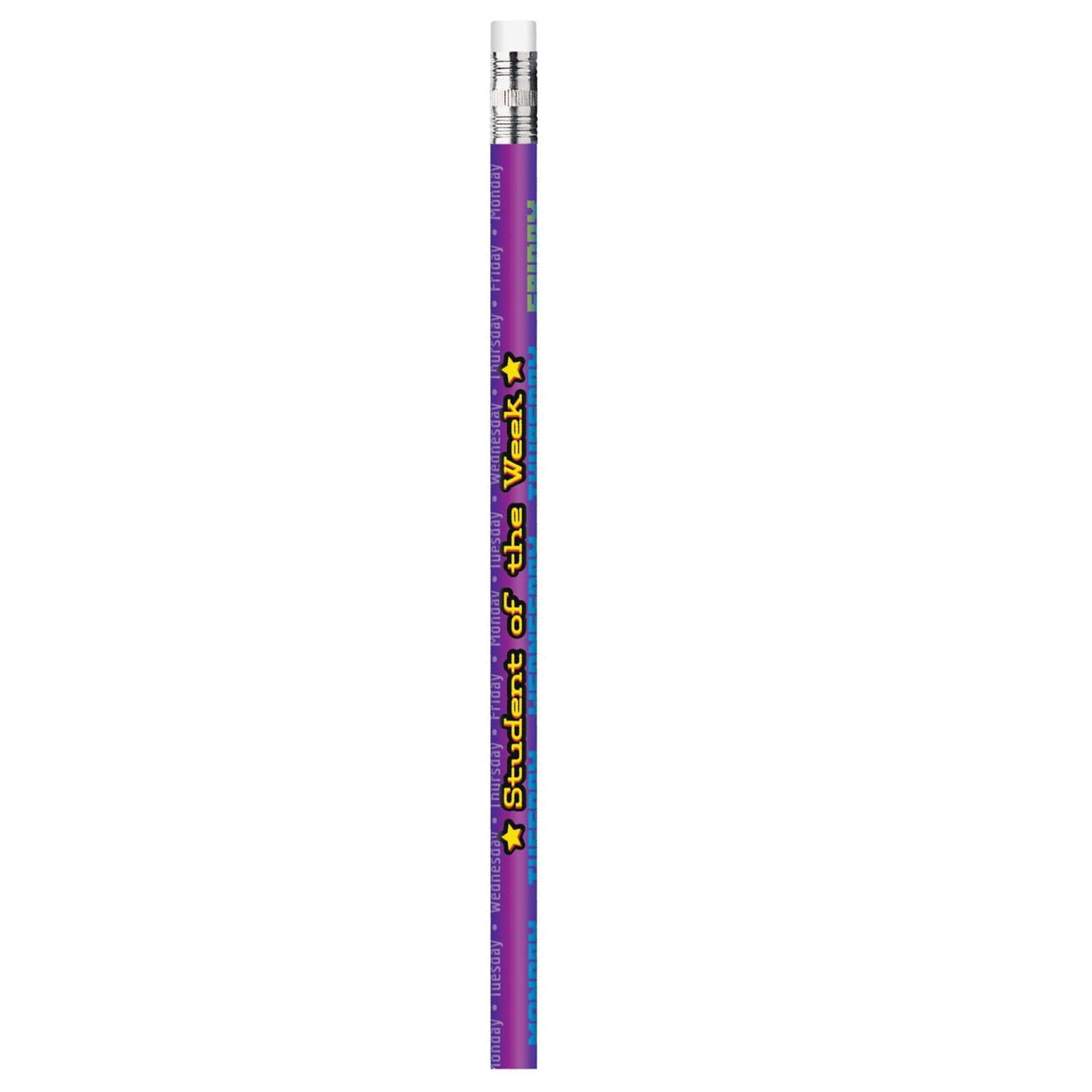 Moon Products Student of the Week Pencils, 12 Per Pack, 12 Packs