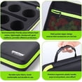thumbnail image 5 of MAGICYOYO Yoyo Storage Case, Yoyo Case Bag Protect Yoyo Accessories, 6 Yoyo Storage Compartments, 5 of 6