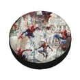 thumbnail image 3 of Cute Cartoon Spider Man Spare Tire Cover Wheel Protectors For Trailer Rv Suv Truck Camper Travel Fits For Tire Diameter 15 Inch, 3 of 7