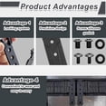 thumbnail image 5 of 2-Pack MOLLE Attachment Clips Heavy-Duty Nylon Gear Clip for Tactical Vests Backpacks Equipment Belts, 5 of 5