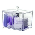 thumbnail image 1 of TureClos Acrylic Cotton Swab Makeup Box Portable Container Make Up Cotton Pad Holder Cosmetics Organizer, 1 of 1