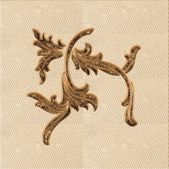 Ahgly Company Indoor Square Patterned Peru Brown Area Rugs, 5' Square