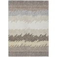thumbnail image 2 of Addison Rugs Chantille Indoor/Outdoor Transitional Stripes Taupe Washable Rectangle Rug, 5' x 7'6", 2 of 6