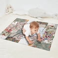 thumbnail image 2 of Pioneer Flower Floral Print Pattern Blanket,Comfortable Soft Flannel Throw Blanket,All Season,Warm Lightweight Blankets for Sofa Bed Couch Living Room Chair,30"x40", 2 of 4