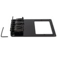 thumbnail image 4 of MERIGLARE Practical Metal Guitar Bridge with Jack Plates Screws Set for Electric Guitar, 4 of 9
