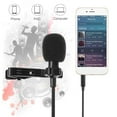 thumbnail image 3 of Wired Audio Sound Recording Condenser Microphone Metal Clip for Smart Phone, 3 of 9