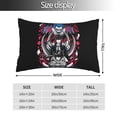 thumbnail image 4 of Death Note Ryuk Pillowcases Soft Pillow Holder Decorative Cushion Cover Home Decor Rectangular Throw Pillow Covers 16"X24", 4 of 9