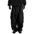 thumbnail image 4 of Luvrsol Big and Tall Men's Work Pants Solid Loose-Fit Straight-Leg Casual Cargo with Multiple Pockets, S-5XL, 4 of 6