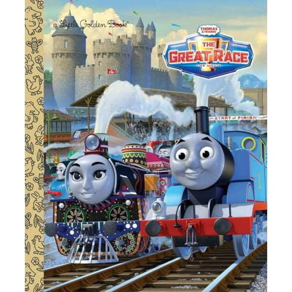 Pre-Owned Thomas & Friends The Great Race (Thomas & Friends) (Little Golden Book), 9781101937563, 1101937564, Hardcover,