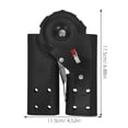 thumbnail image 2 of unbranded Accesorios Para De Aluminio Con Bisagra Plegable Y Mecanismo De Seguridad Negro, 2 of 6