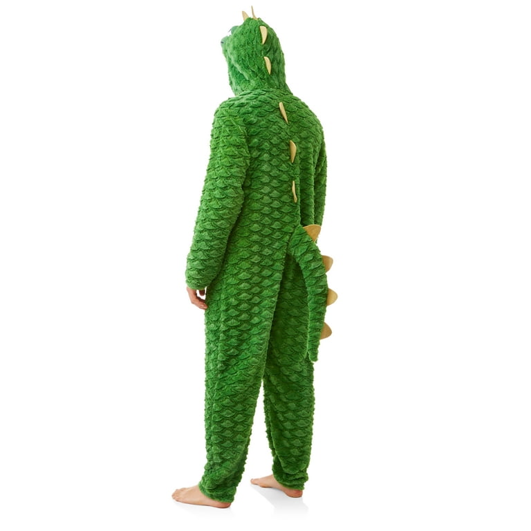 Dino Men s Onesie Union Suit Walmart