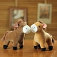 thumbnail image 4 of Pony Plush Toy, Soft Little Horse Stuffed Animal, Cartoon Pony Figure with Colorful Details, Decorative Animal Pillow, Playful Character Toy, Soft Cotton Fabric, 4 of 8