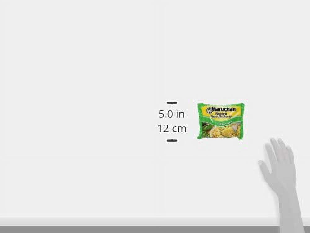 Maruchan Chili Ramen Noodles, 3 oz Packaged Soup, Quantity of 24