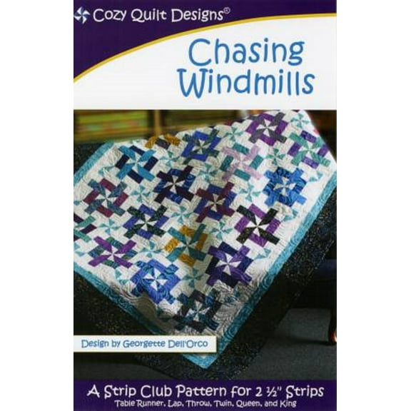 Cozy Quilts Designs - Chasing windmills Pattern