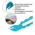 thumbnail image 3 of 8pcs Elastic Hair Tie Cutter Rubber Band Cutter Rubber Band Remover Easy to Remove Disposable Rubber Band Tool and Accessories Supplier for Hairstyle Gift&nbsp;for Kids Girls Women (Random Color), 3 of 5