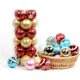 thumbnail image 3 of 6cm/2.36 24PCs Christmas Tree Baubles Shatterproof Plastic Xmas Balls Tree Decorations Ornament Pendants Holiday Party Festival Decor (Rose Gold), 3 of 5