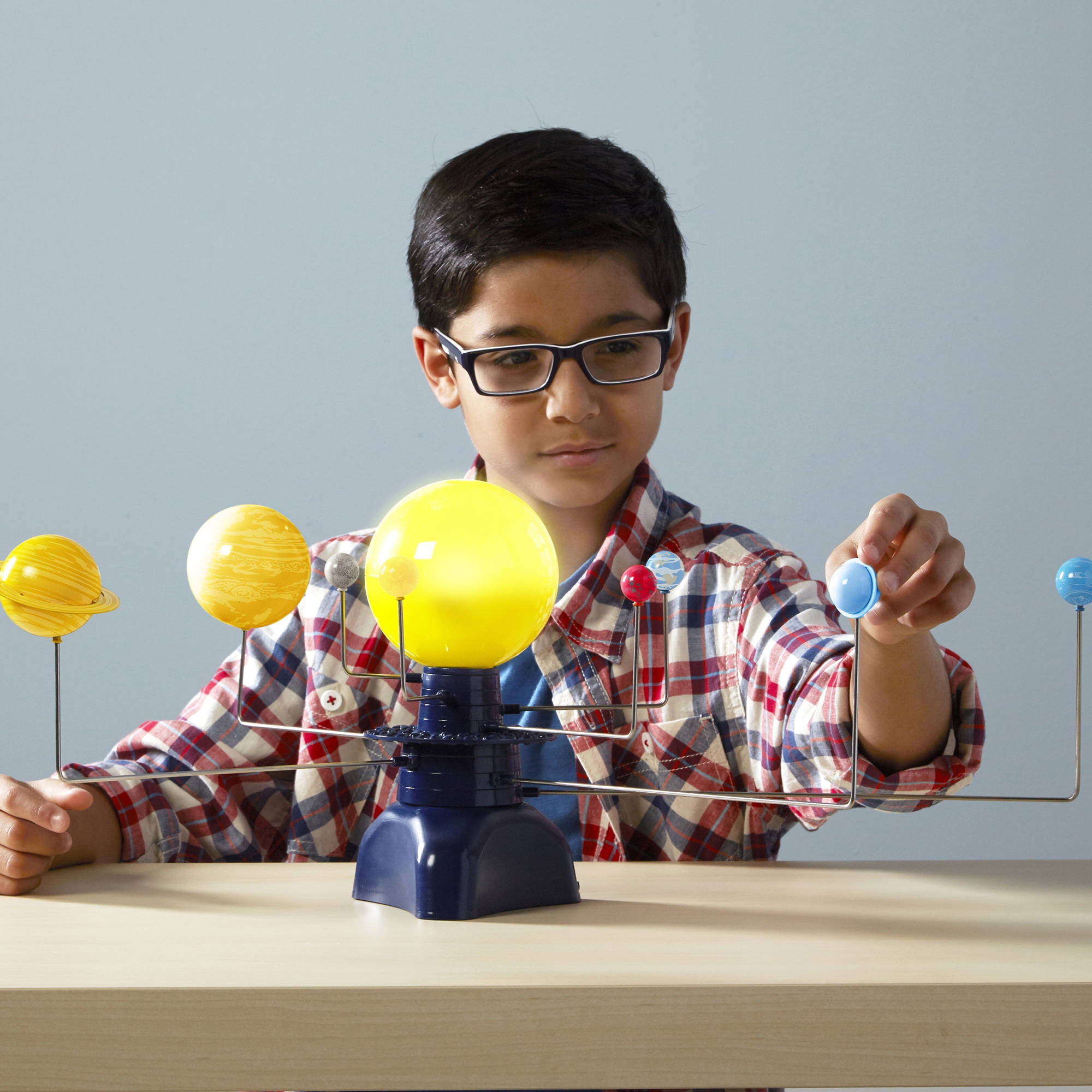 educational insights geosafari motorized solar system science kit