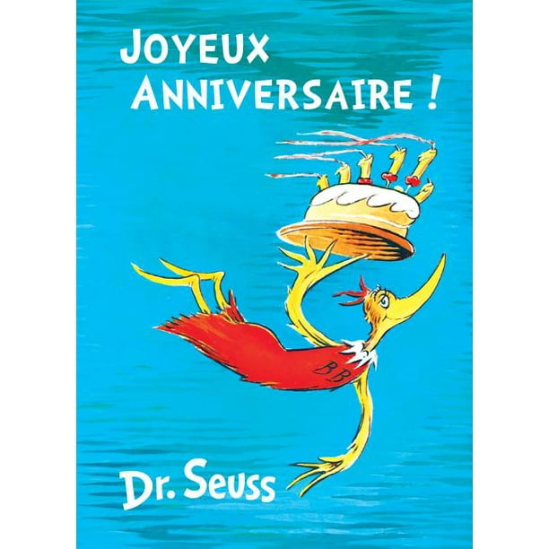 Joyeux Anniversaire French Edition Of Happy Birthday To You Hardcover Walmart Com