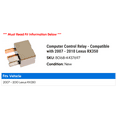 thumbnail image 2 of Computer Control Relay - Compatible with 2007 - 2010 RX350 2008 2009, 2 of 2