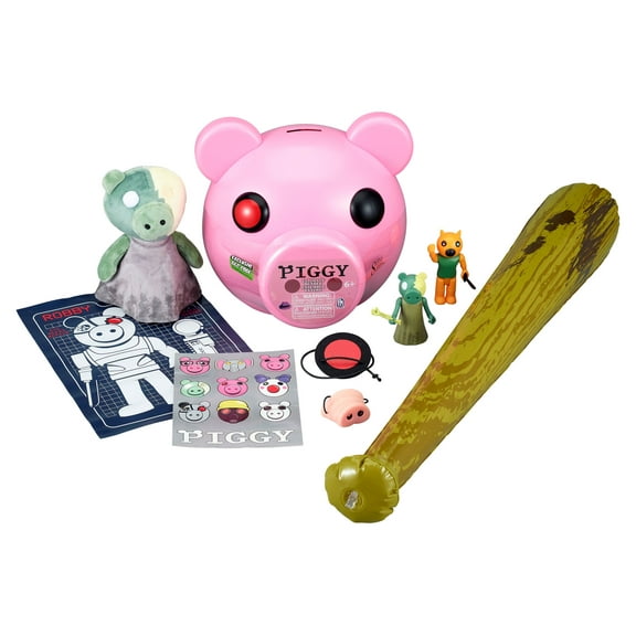 PhatMojo PIGGY - Piggy Head Bundle Action Figure (Contains 8 Items, Series 1, Includes DLC Items)