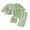 Green, variant on Loicainy Baby Toddler Girls Fall Clothes Set 6 12 18 24 Months 2T 3T 4T 5T Plaid Square Neck Button up Long Sleeve Shirt and Elastic Pants 2 Piece Outfits