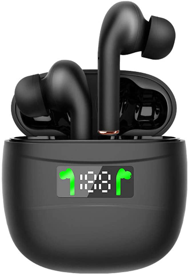 Bluetooth 5.0 Headset kabelloses Headset kabelloses eingebautes Mikrofon und Ladekiste,3D HD Stereo Rauschunterdrückung,für Apple Airpods Android/iPhone/Samsung