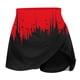 thumbnail image 4 of Faldas de Verano para las Mujeres Impresión Hoja Plisado Tenis Atlético Elástico Pantalones Cortos, Falso Dos Piezas Pantalones Falda para Diario, 4 of 6