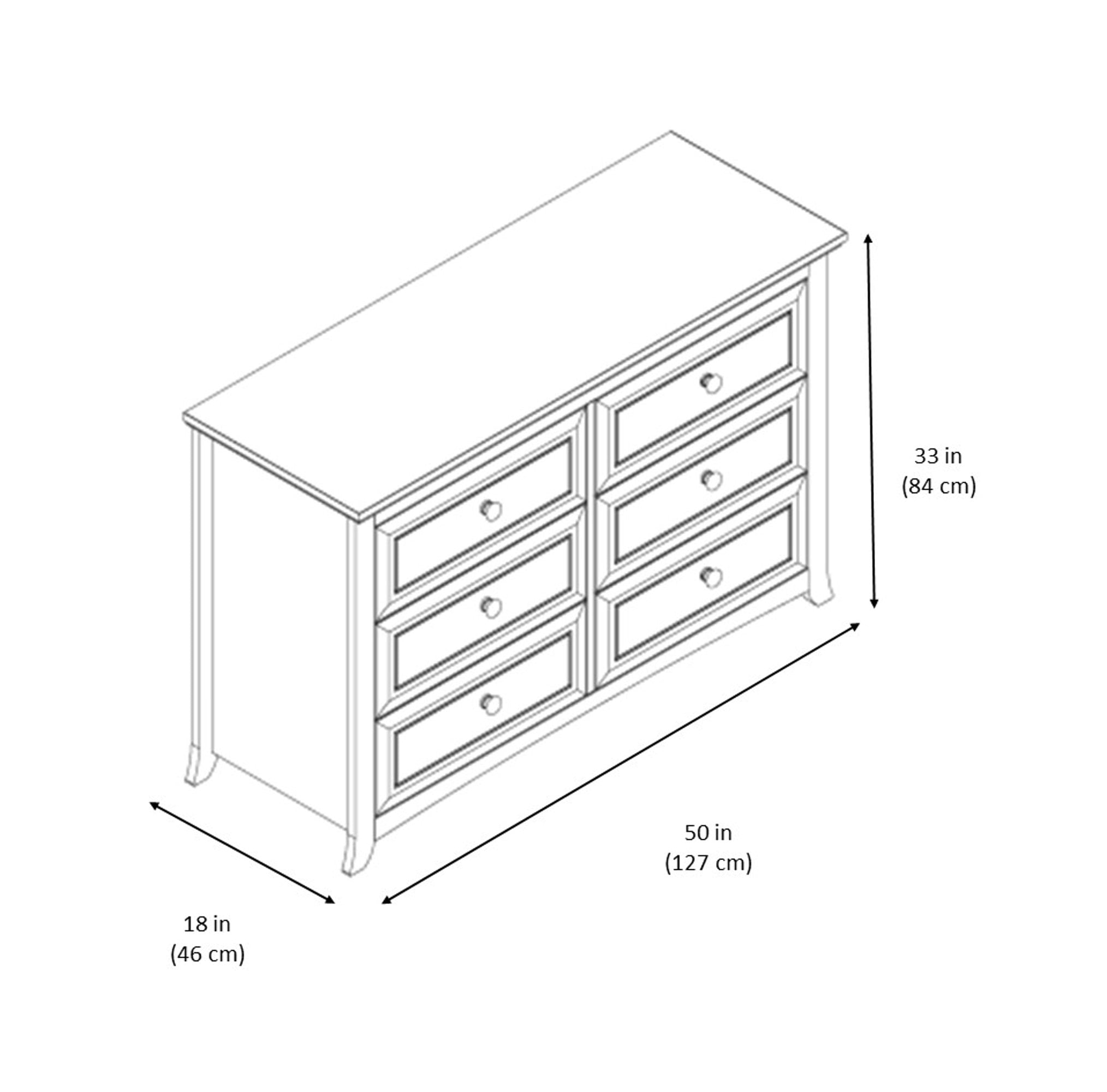 graco kendall 6 drawer dresser