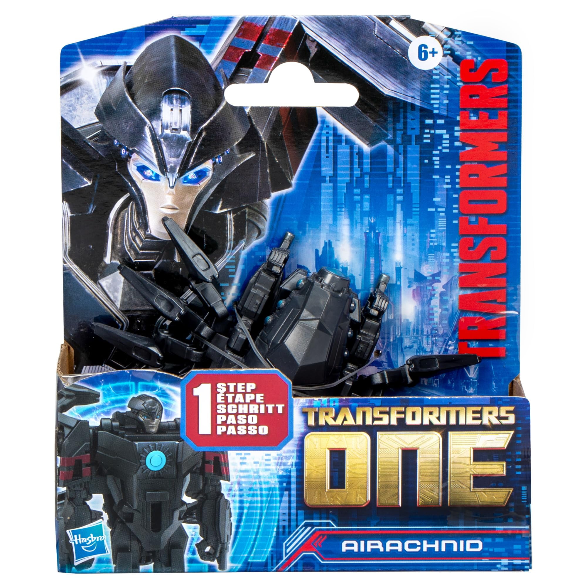 Transformers One Cog Changer Airachnid 4" Action Figures for Kids Age 6+