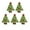 B, variant on Hometravel 5 Pack Christmas Tree, Scented Candles Decorations, Holiday Accessories with Festive Fragrance