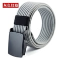 thumbnail image 6 of New Casual Business Belt Nylon Braided Belt Men's Spot Belts for Women Luxury Designer Brand 3.8cm Mens Belt, 6 of 6