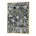 thumbnail image 1 of Gold Mettalic Floral Strapwork - Ornate Glam Framed Canvas, 1 of 3