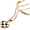 Gold, variant on Roman Letter Stainless Steel Necklace for Women Men Classic Simple Elegant Collarbone Chain Rose Gold White