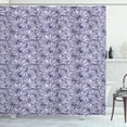 thumbnail image 1 of Ambesonne Floral Shower Curtain, Delicate Flower Bouquet, 69"Wx84"L, Purple and Lavender, 1 of 3