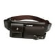 thumbnail image 5 of Bolso de cinturón con múltiples bolsillos, moderno bolso de hombro para viajar, caminar, montar a caballo Marrón, 5 of 8