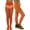 Sheer Tights - Neon Orange, variant on Girls' Horizontal Striped Full Length Tights - Black/Red - 7-10 Years