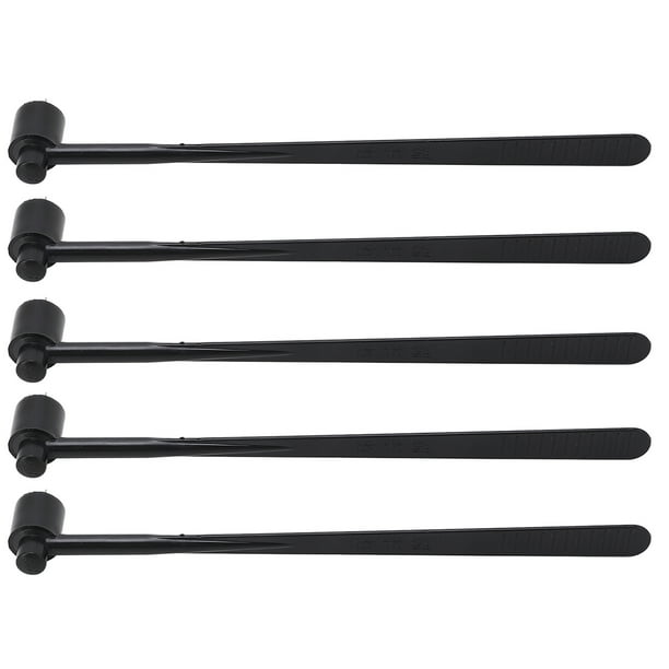 Martillo dérmico de flor de ciruelo Jadeshay 5 piezas ABS acero inoxidable