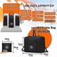 thumbnail image 2 of Cabin Luggage 44x35x15 (under 45x36x20) Foldable Lightweight Travel Bag Suitcase Cabin Bag Under Seat Luggage Storage Portable Large Airplane Cabin Ba, 2 of 5
