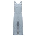 thumbnail image 6 of gakvbuo Summer Jumpsuits Overalls Romper Playsuit Suspender Trousers for Women'S Solid Color Sleeveless Casual Wide-Leg Jumpsuit Adjustable Shoulder Strap Romper WithPockets, 6 of 7