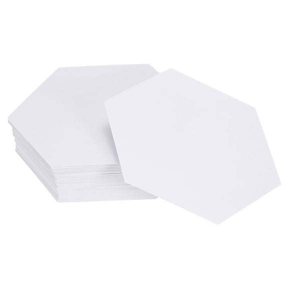 100 Count Hexagon Paper Piecing Paper for Quilting, 1.5-Inch English Paper Piecing Template, Foundation Paper Pieces Patchwork Supplies