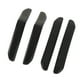 thumbnail image 5 of 4 protectores de borde de puerta a prueba de golpes, tira de moldura de esquina de puerta de coche, reemplazo para Tesla Model 3 2018 a 2023, color negro, 5 of 14