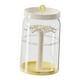 thumbnail image 4 of Vitrina transparente con forma de figura, organizador de joyas multiusos giratorio de 360 degree Amarillo cremoso, 4 of 9