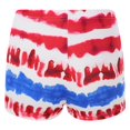 thumbnail image 5 of Aayomet Shorts Larges pour Femmes Sans Poches Imprimé Shorts de Sport (Rouge, m), 5 of 5