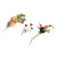 thumbnail image 2 of Bird  Toys, Relieves Boredom 3pcs Colorful Bird Parrots Shredder Toys Safe  For Parrots, 2 of 8