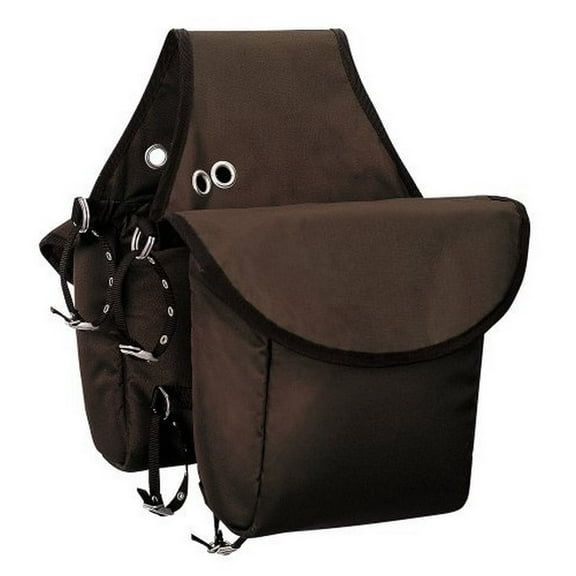 Weaver Leather Insulated Nylon Saddle Bag (Brown, One Size)