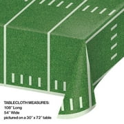 Football Field Plastic Table Covering