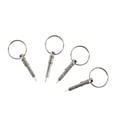 thumbnail image 1 of 4 Pack Quick Release Pin With Drop Cam & Spring, Full 316 Stainless Steel, Top Pin, Marine Hardware ,Easy to Install, 1 of 7