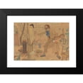 thumbnail image 2 of Leo Gestel 24x17 Black Modern Framed Museum Art Print Titled - A Somewhat Caricaturally Displayed Painter (Wsch. Jan Sluyters) Working in His Studio on a Luminist Landscape (1900), 2 of 5